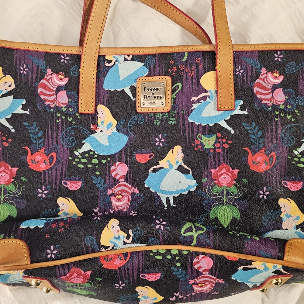 Dooney and Bourke Alice in Wonderland Tote